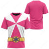 Power Rangers Lightspeed Rescue Pink Ranger T-shirt ,Power Rangers T-shirt