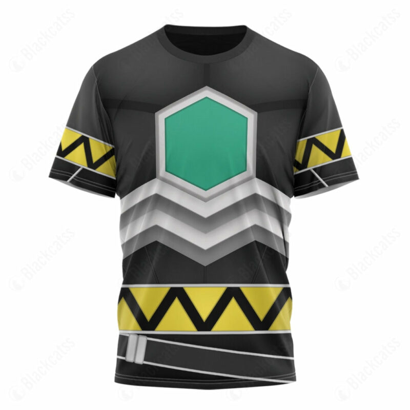 Power Rangers Lost Galaxy Allies Magna Defender T-shirt ,Power Rangers T-shirt