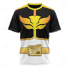 Power Rangers Megaforce Black Ranger T-shirt ,Power Rangers T-shirt