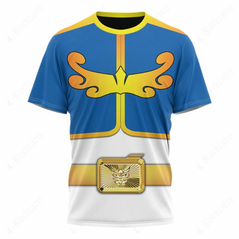 Power Rangers Megaforce Blue Ranger T-shirt ,Power Rangers T-shirt