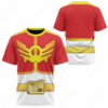 Power Rangers Megaforce Red Ranger T-shirt ,Power Rangers T-shirt