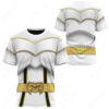 Power Rangers Mystic Force White Ranger T-shirt ,Power Rangers T-shirt