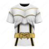 Power Rangers Mystic Force White Ranger T-shirt ,Power Rangers T-shirt