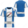 Power Rangers: Operation Overdrive Blue Ranger T-shirt ,Power Rangers T-shirt