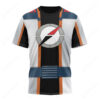 Power Rangers: Operation Overdrive Mercury Ranger T-shirt ,Power Rangers T-shirt