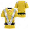 Power Rangers RPM Operator Series Yellow T-shirt ,Power Rangers T-shirt