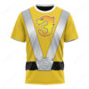 Power Rangers RPM Operator Series Yellow T-shirt ,Power Rangers T-shirt