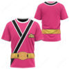 Power Rangers Samurai Pink Ranger T-shirt ,Power Rangers T-shirt