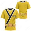 Power Rangers Samurai Yellow Ranger T-shirt ,Power Rangers T-shirt