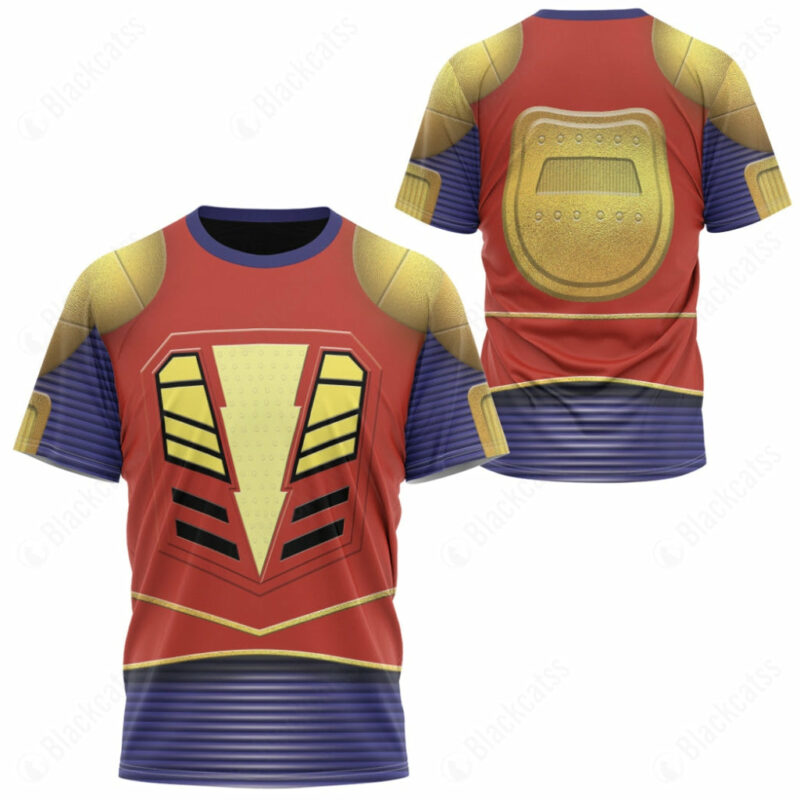 Power Rangers Turbo Alpha 6 T-shirt ,Power Rangers T-shirt