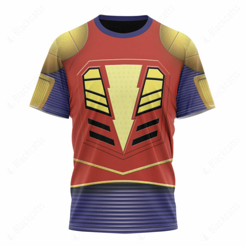 Power Rangers Turbo Alpha 6 T-shirt ,Power Rangers T-shirt