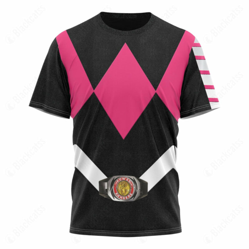 Power Rangers Villains Mighty Morphin Pink Ranger Slayer T-shirt ,Power Rangers T-shirt