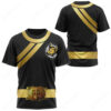 Power Rangers Wild Force Black Ranger T-shirt ,Power Rangers T-shirt