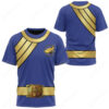 Power Rangers Wild Force Blue Ranger T-shirt ,Power Rangers T-shirt