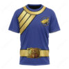 Power Rangers Wild Force Blue Ranger T-shirt ,Power Rangers T-shirt