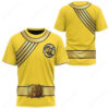 Power Rangers Wild Force Yellow Ranger T-shirt ,Power Rangers T-shirt