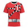 Ressha Sentai Toqger ToQ 1gou Red T-Shirt