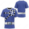 Ressha Sentai Toqger ToQ 2gou Blue T-Shirt