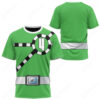 Ressha Sentai Toqger ToQ 4gou Green T-Shirt