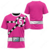 Ressha Sentai Toqger ToQ 5gou Pink T-Shirt