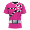 Ressha Sentai Toqger ToQ 5gou Pink T-Shirt