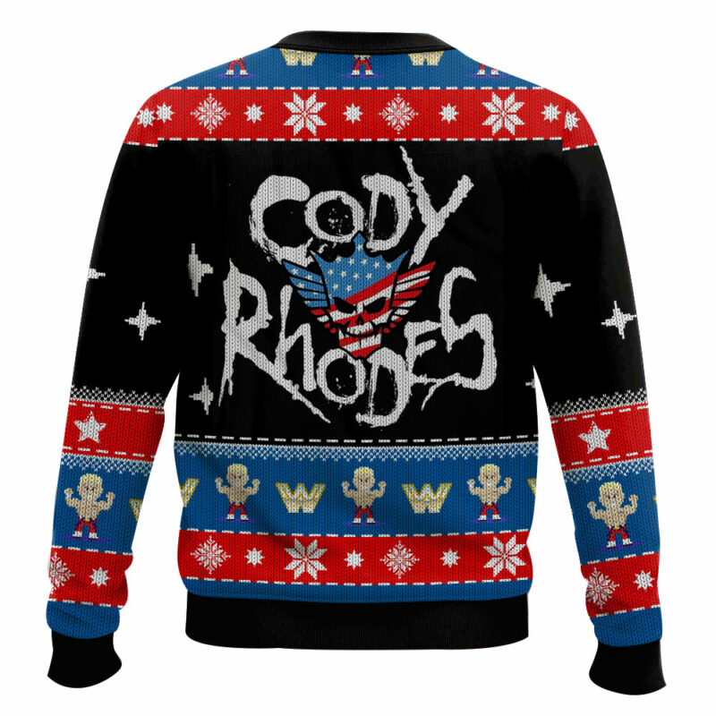 Cody Rhodes WWE Christmas Ugly Sweater