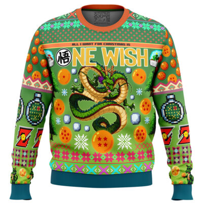 Shenron DBZ Ugly Christmas Sweater