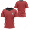 Star Trek The Original Series Red Suit T-Shirt