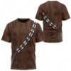 Star Wars Wookiee Chewbacca Warrior Cosplay T-Shirt