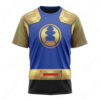 The Navy Thunder Rangers Ninja Storm T-Shirt