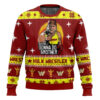 Hulk Wrestler WWE Christmas Ugly Sweater