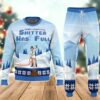 Shitter was Full National Lampoon's Christmas Vacation Ugly Christmas Sweater