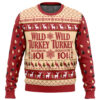 Wild Turkey Bourbon Ugly Christmas Sweater