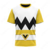 Yellow Power Rangers Lost Galaxy T-shirt ,Power Rangers T-shirt