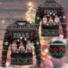 3D Gnomes Christmas Pattern Custom Ugly Sweater