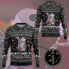 3D Nightmare Before Christmas Jack And Sally Custom Ugly Sweater