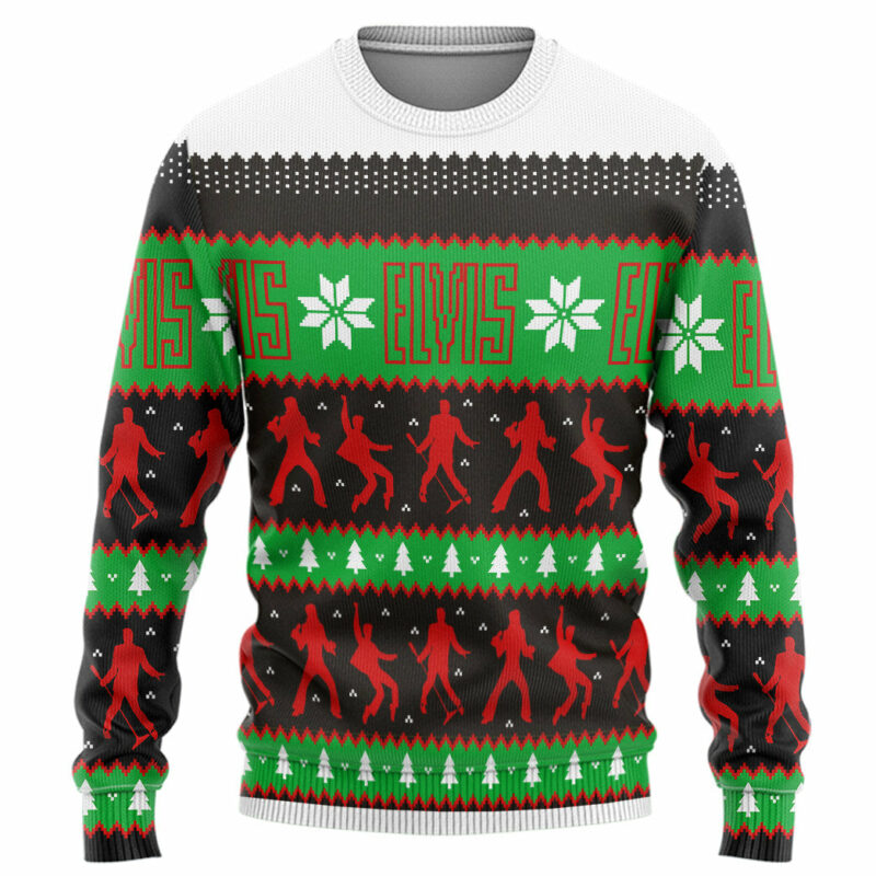 3D ELV PRL Dancing Christmas Custom Ugly Sweater