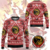 3D Mighty Morphin Red Power Ranger Custom Ugly Christmas Sweater