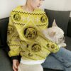 3D Mighty Morphin Yellow Power Ranger Custom Ugly Christmas Sweater