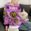 3D Mighty Morphin Pink Power Ranger Custom Ugly Christmas Sweater