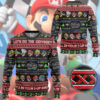 3D Mario Ugly Christmas Custom Ugly Sweater