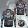 3D There Is No Santa, Only Zuul Ugly Christmas Custom Ugly Sweater