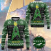 3D S.T Trek The Halls Ugly Christmas Custom Ugly Sweater