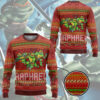 3D Raphael TMNT Ugly Christmas Style Custom Ugly Sweater