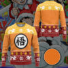 3D Dragon Ball Z Goku Ugly Christmas Custom Ugly Sweater