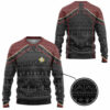 3D S.T Picard 2020 Red Ugly Christmas Ugly Sweater