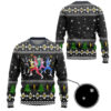 3D Mighty Morphin Power Rangers Christmas Custom Ugly Sweater