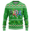 3D Mighty Morphin Power Rangers Christmas Custom Ugly Sweater