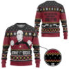 3D Make It Snow With Captian Jean-Luc Picard Christmas Custom Ugly Sweater