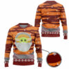 3D SW Baby Yoda Ugly Christmas Edition Custom Ugly Sweater